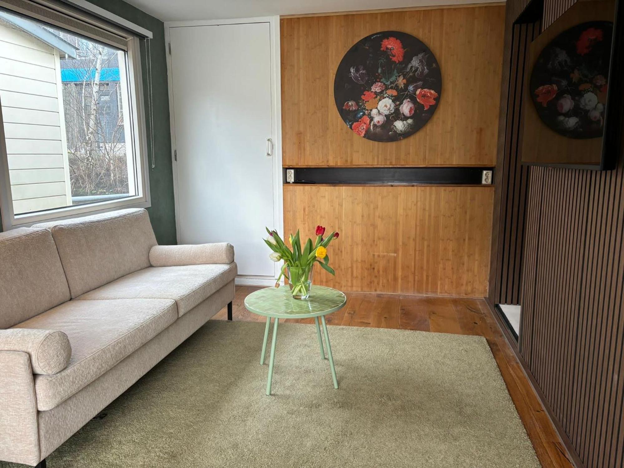 Luxury Studio On Robs Houseboat Special For Couples Ámsterdam Exterior foto