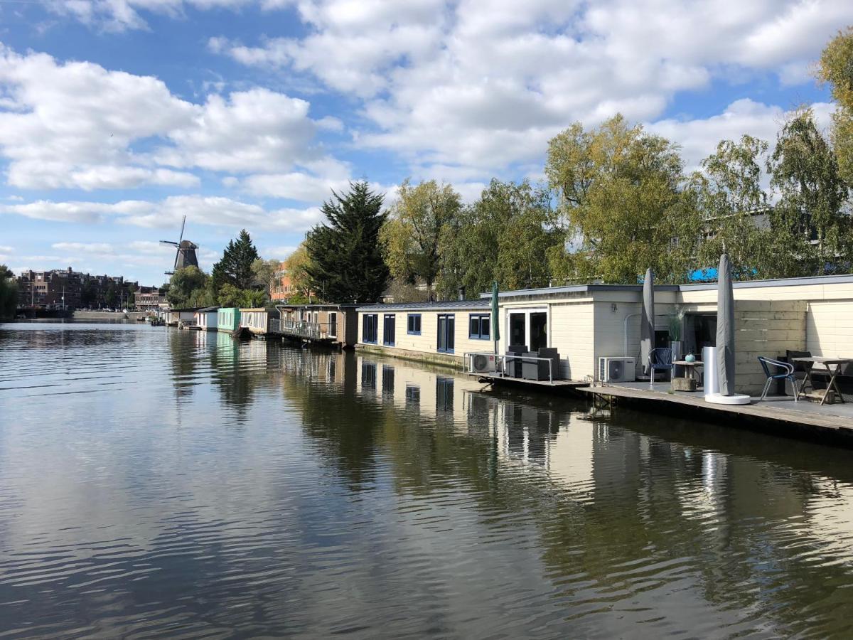 Luxury Studio On Robs Houseboat Special For Couples Ámsterdam Exterior foto